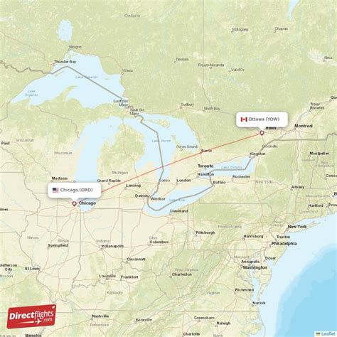 Chicago to Ottawa .